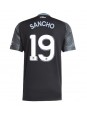 Aston Villa Jadon Sancho #19 Replika Borta Kläder 2025-26 Kortärmad